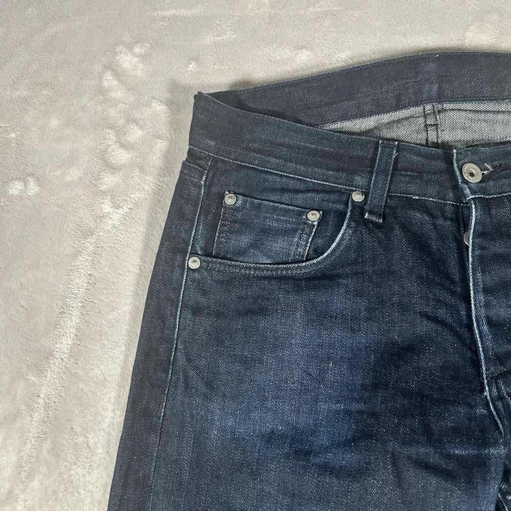 Rag & Bone Selvedge Jeans Mens 31x33 Blue Dark Wash Fit 2 Slim Denim Made In USA